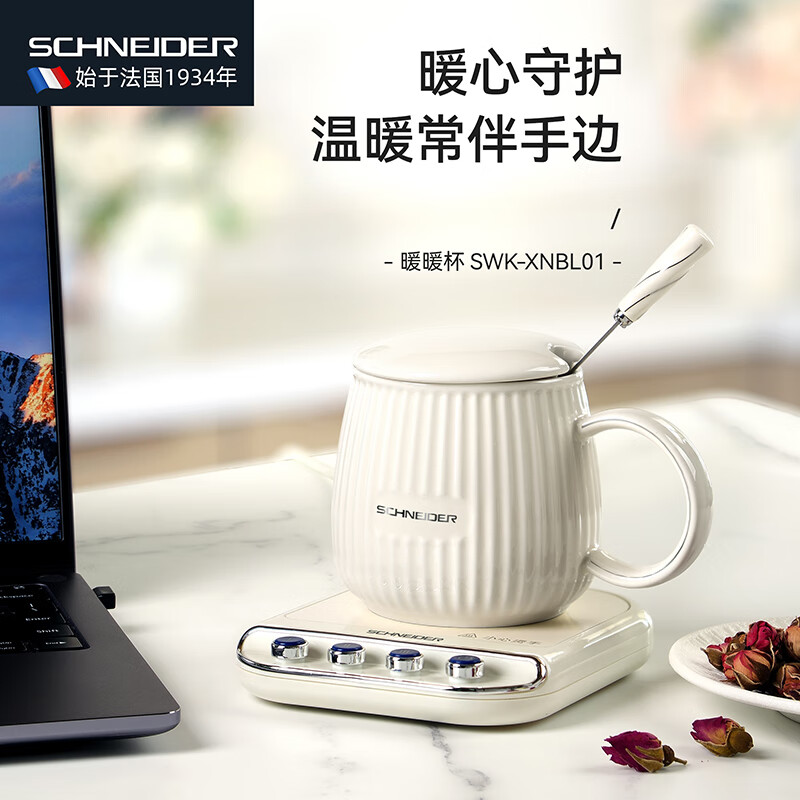 SCHNEIDER施耐德暖暖杯 便攜式養生杯多功能電燉杯SWK-XNBL01 0.38L